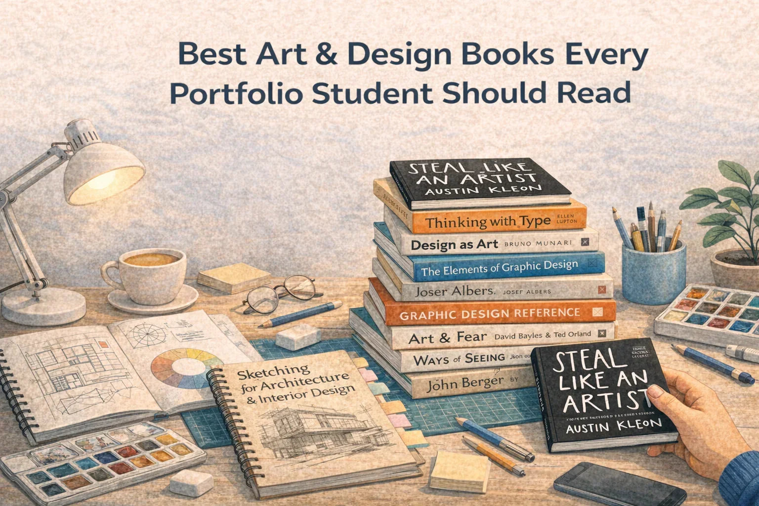 Best Art & Design Books Every Portfolio Student Should Read