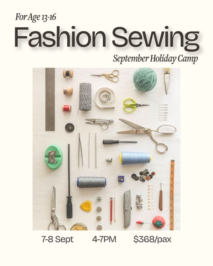 Teen Fashion Sewing Camp