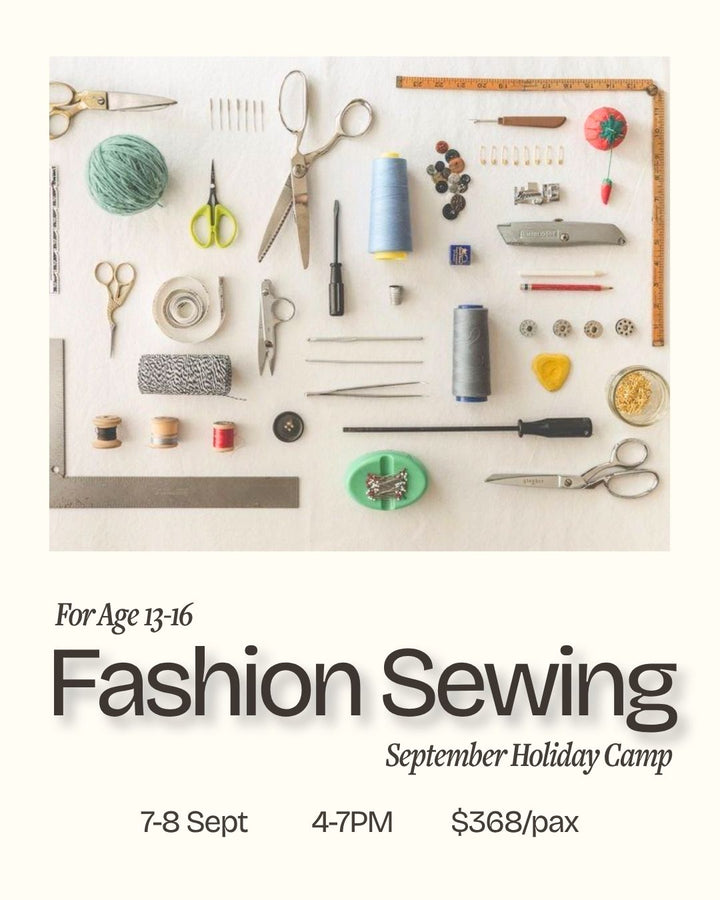 Teen Fashion Sewing Camp