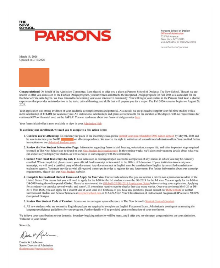 Parsons School of Design